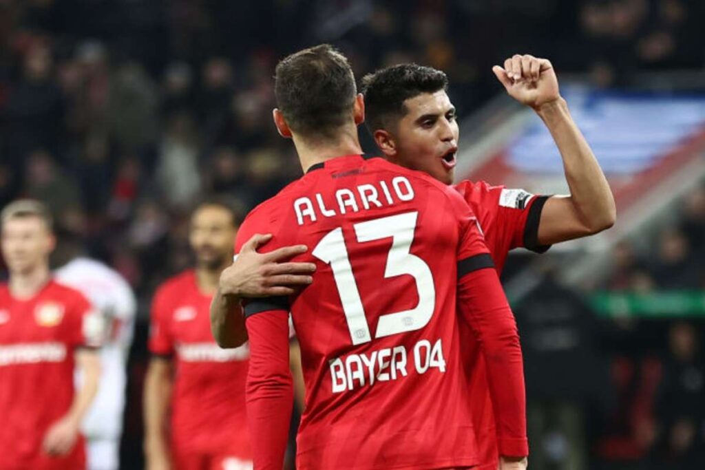 Gol de Alario Gol de Alario