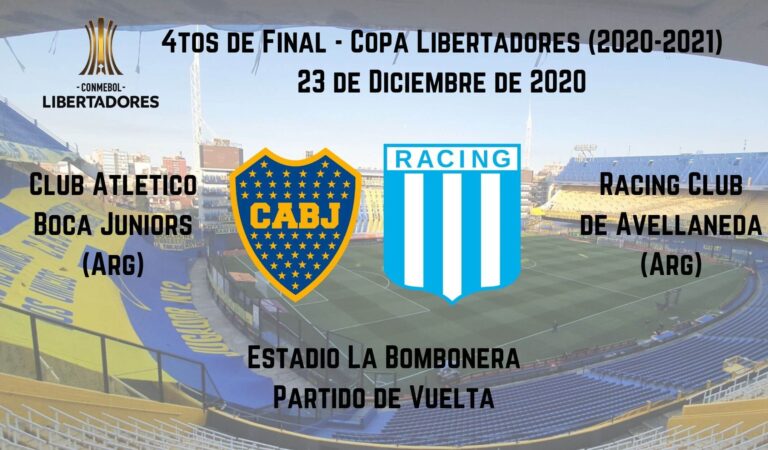 Boca Juniors vs. Racing (23 dic) | Apostar en Copa Libertadores Boca Juniors vs. Racing (23 dic) | Apostar en Copa Libertadores