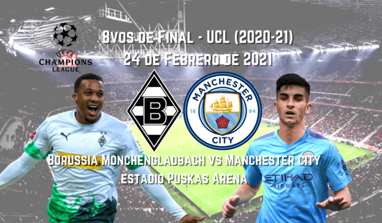Gladbach vs. Manchester City (24 Feb) | Apuestas Deportivas en Champions Gladbach vs. Manchester City (24 Feb) | Apuestas Deportivas en Champions